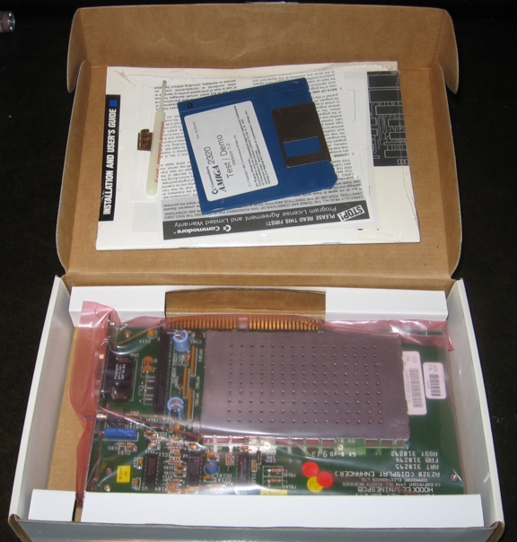 Amiga 2320 Flicker Fixer (Amber Board) New in Box