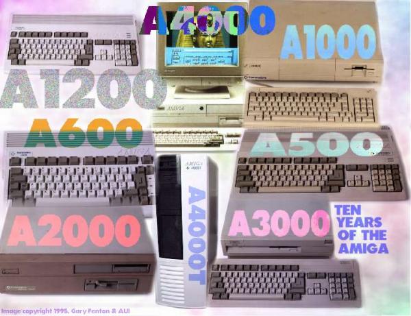 All Amiga Models