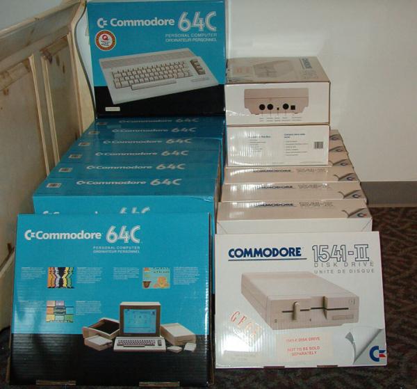 NOS (New Old Stock) Commodore lot (6/07/03)