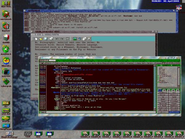 Winuae screenshot AMiOS4.5