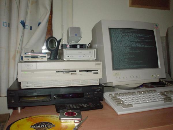 Amiga 3000 booting NetBSD