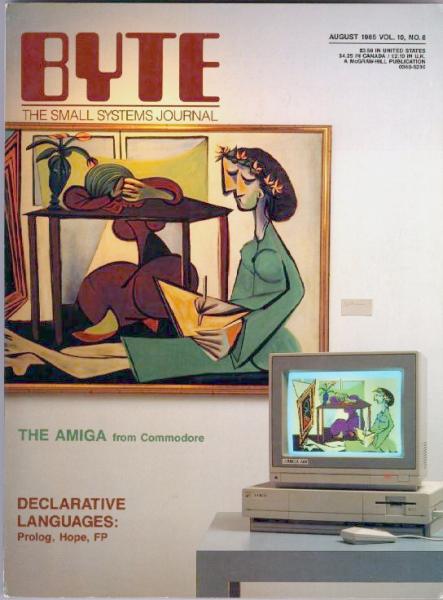 The release of the Amiga 1000.