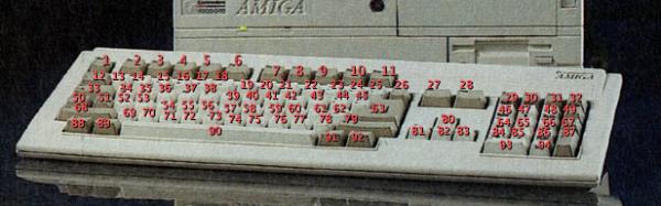 Amiga 94-key keyboard
