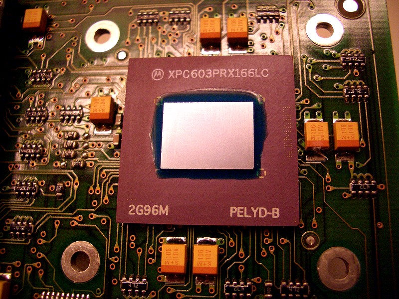 My Phase 5 Prototype PPC - cpu closeup
