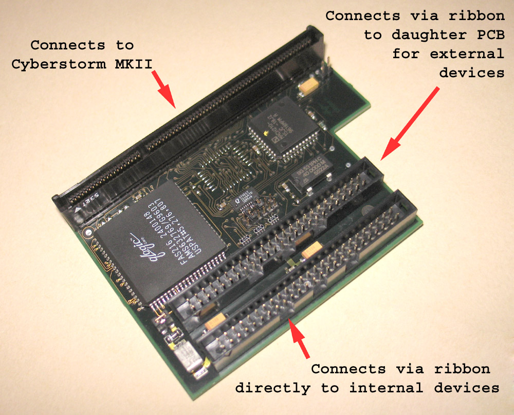 CyberSCSI Main PCB