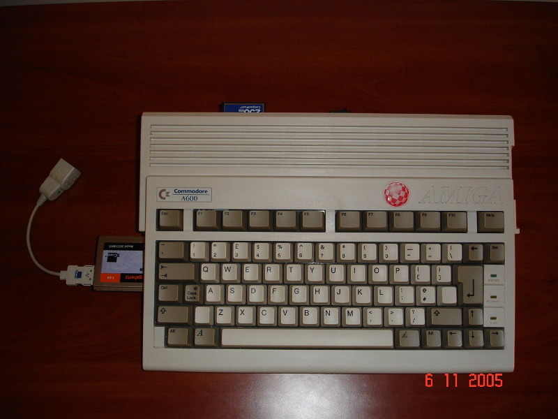 My Amiga A600 (From the Top)