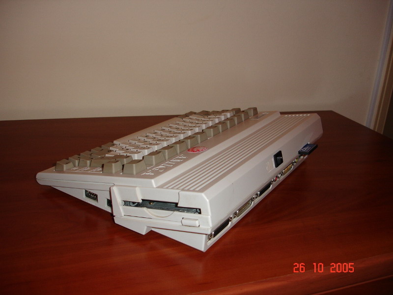 My Amiga A600 from behind!