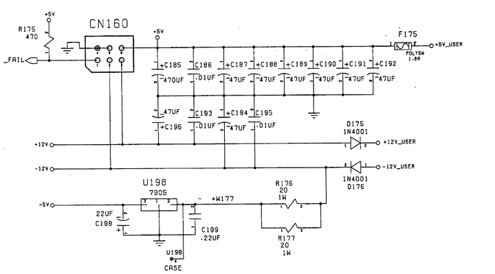 A4000 schematic showing C194 - posted for aseeley