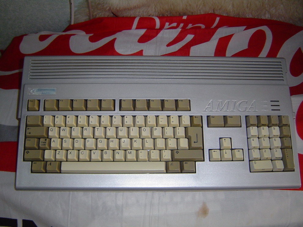 Private Silver Edition of an Amiga 1200 HD