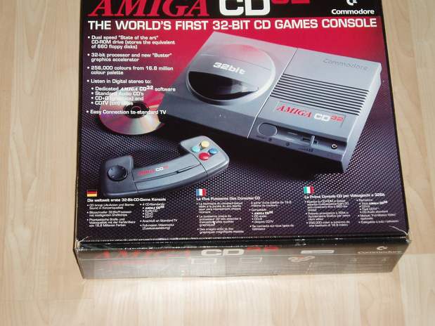 New NTSC CD32 in Box (Pic 1 - Box Shot)
