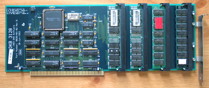 DKB3128 Card Fully Populated (128mb RAM)