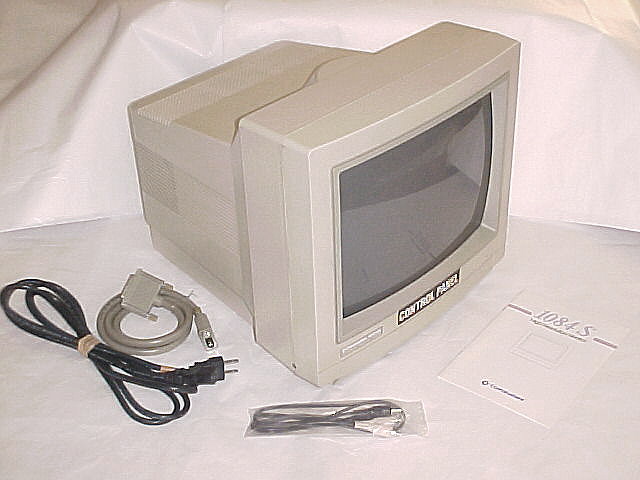 Commodore Amiga 1084S-D1 RGB Color Video Monitor w/Cable