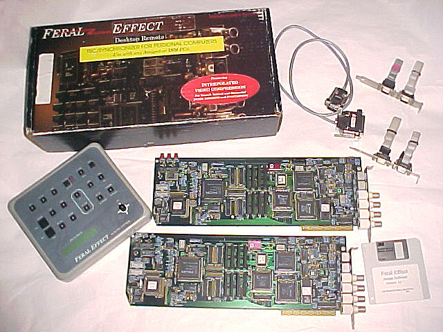 (2) ISA Feral Effect 4:2:2 TBC's for PC/Amiga Video Toaster