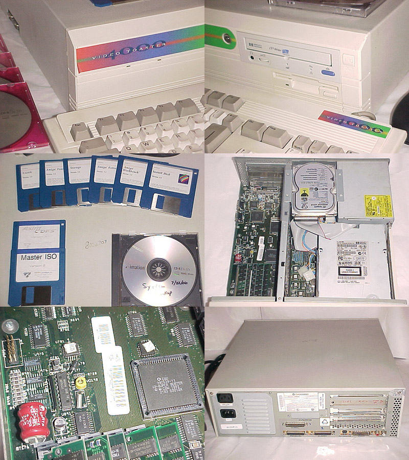 Amiga 4000 Desktop 040@25mhz/18mb Ram/4gb HD/CDWriter More Views