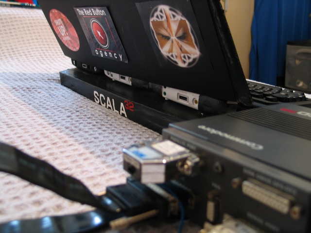 CD32/SX32  VJ gear  Rear View with MASplayer