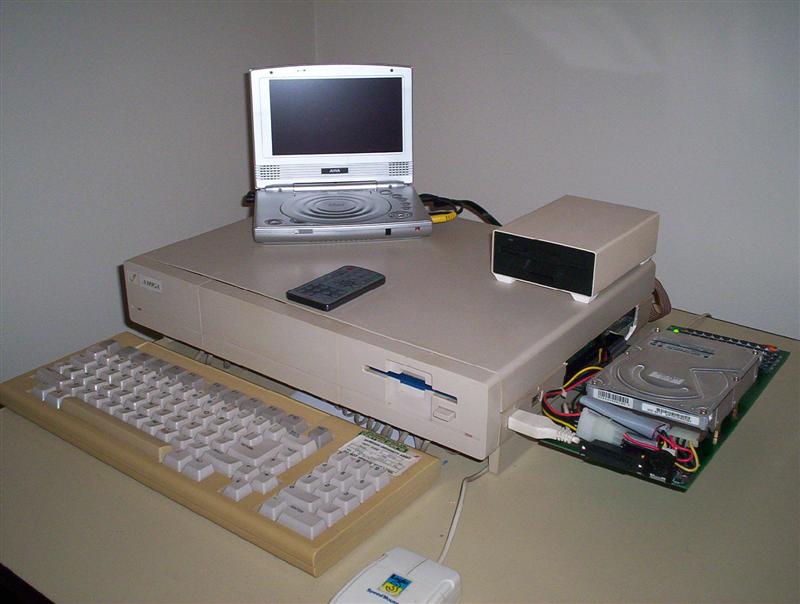 Amiga 1000 setup