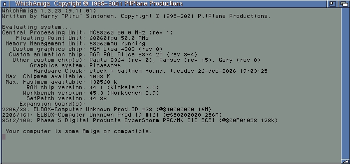 My unknown Amiga