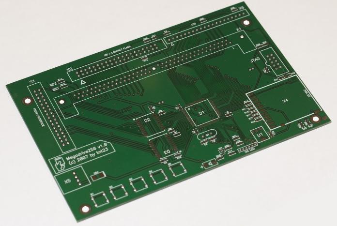 Floppy emulator mk2: PCB