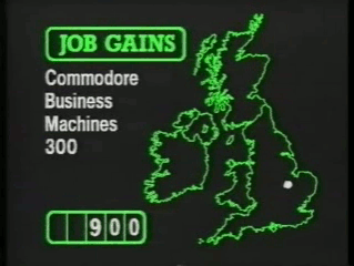 Commodore Business Machines - job gains!