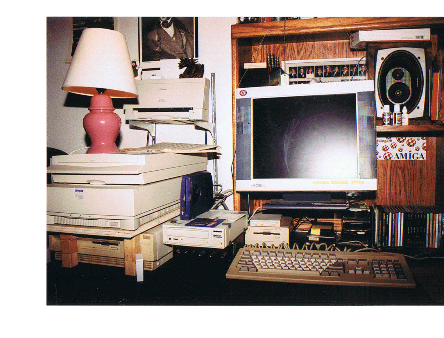 Amiga 3000D computer station