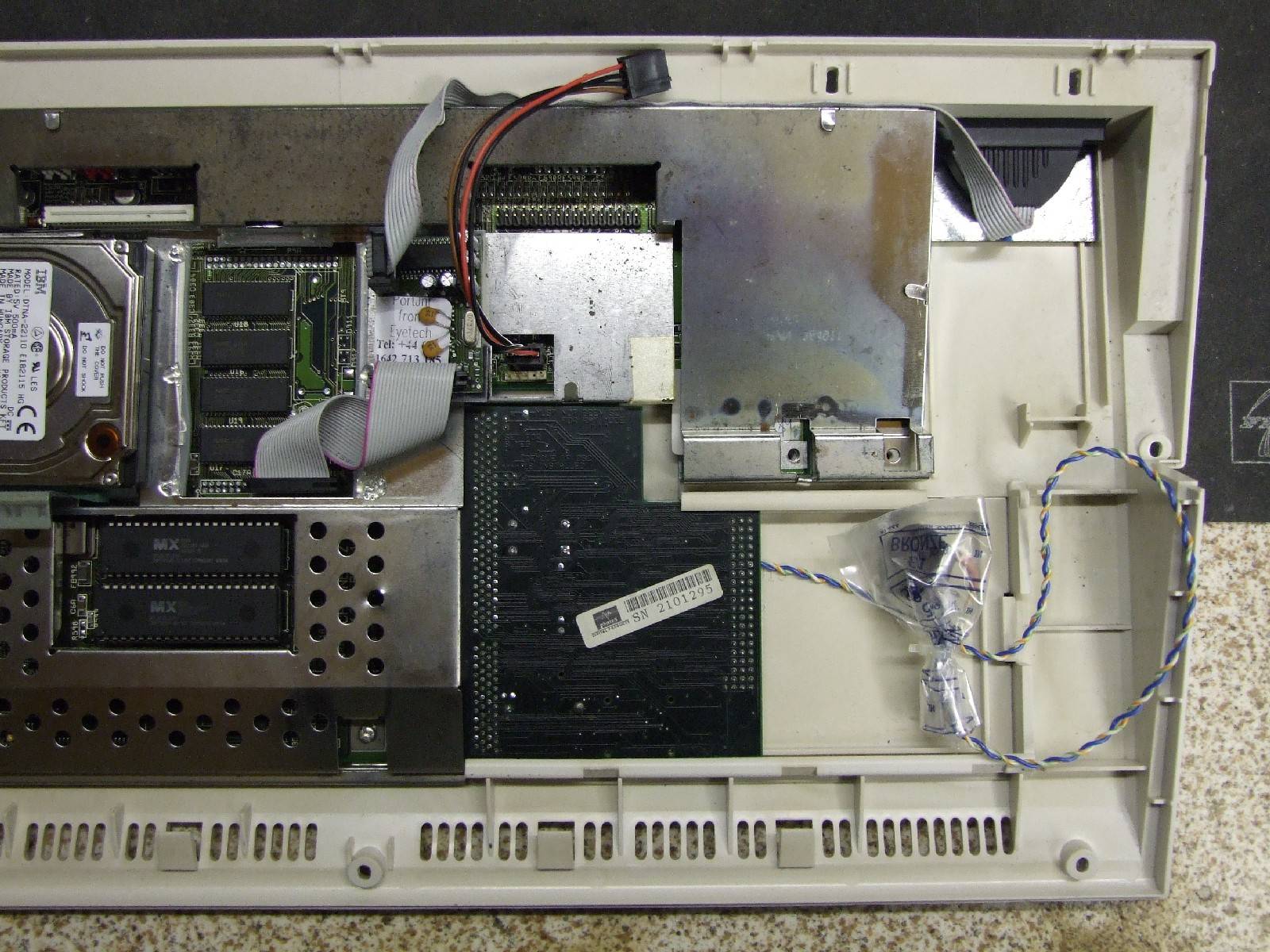 Installing the Port Junior interface into a A1200