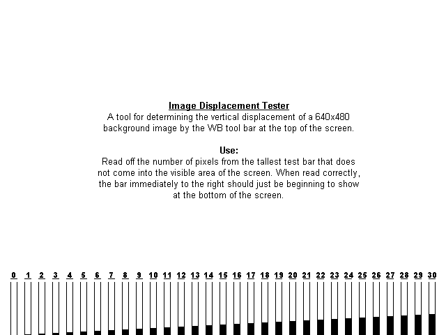 Image Displacement Tester