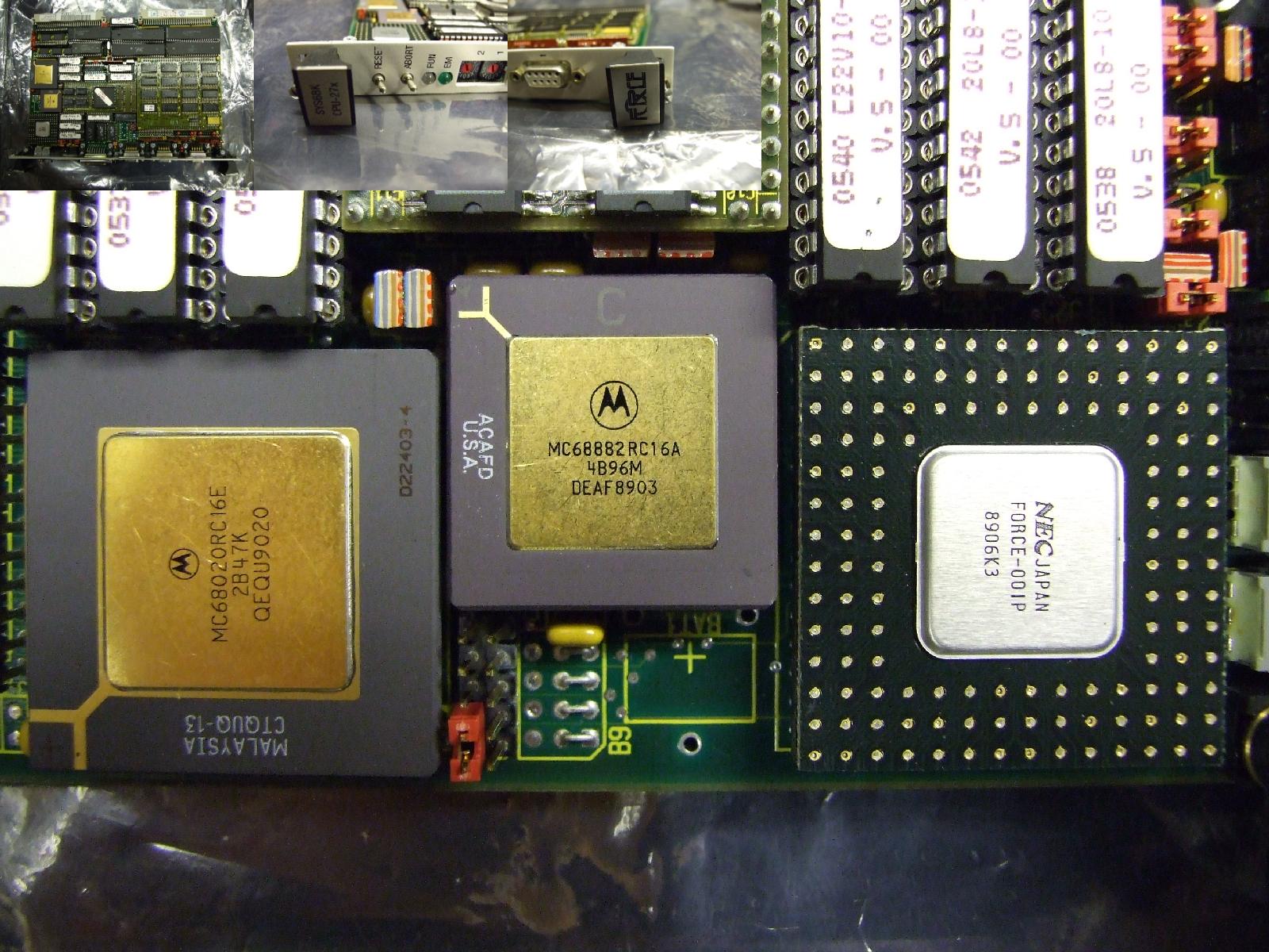 Mobile Phone Basestation Force Card w. 68k's