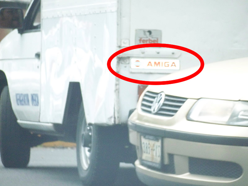 Amiga on a truck?