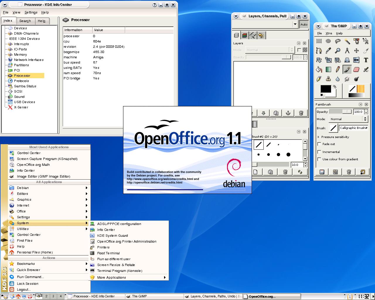 Debian Sarge PPC 1