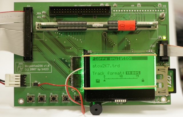 Floppy emulator mk2: emulating TR-DOS disk