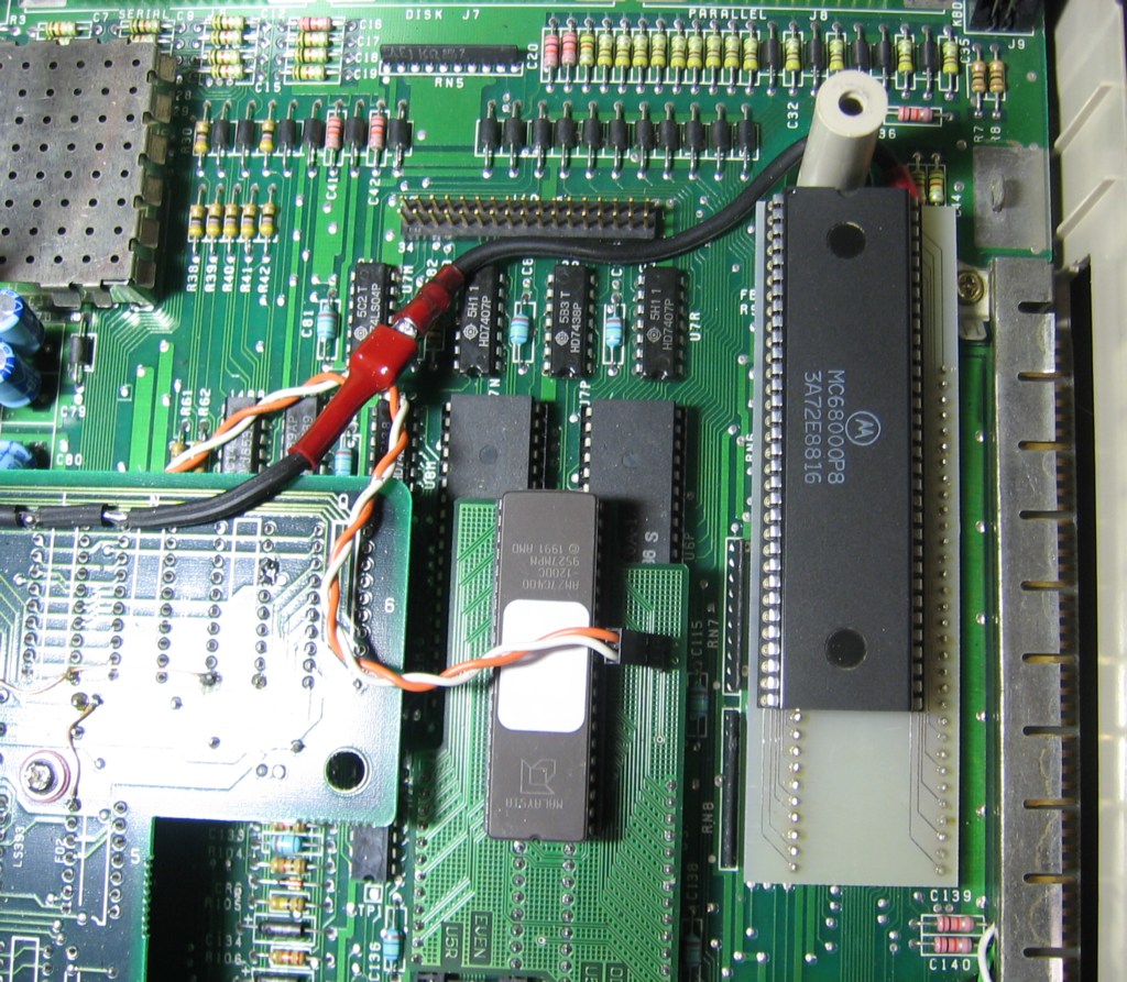 Amiga 1000 CPU adapter for an Accelerator