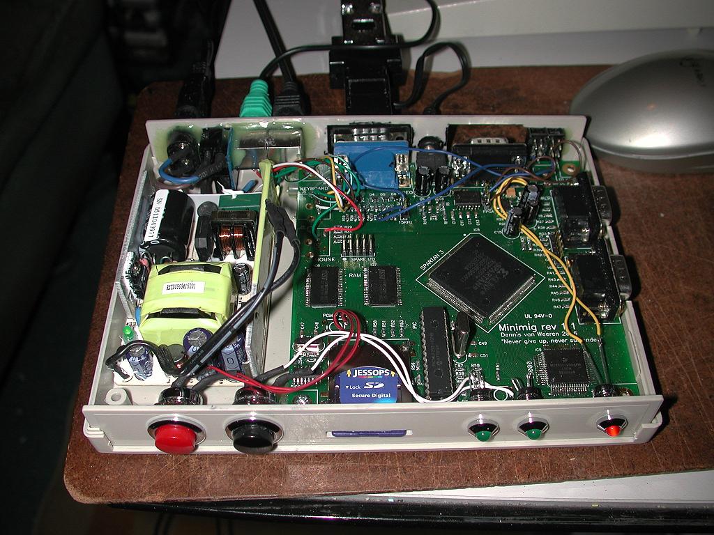 (nearly) completed handbuilt Minimig