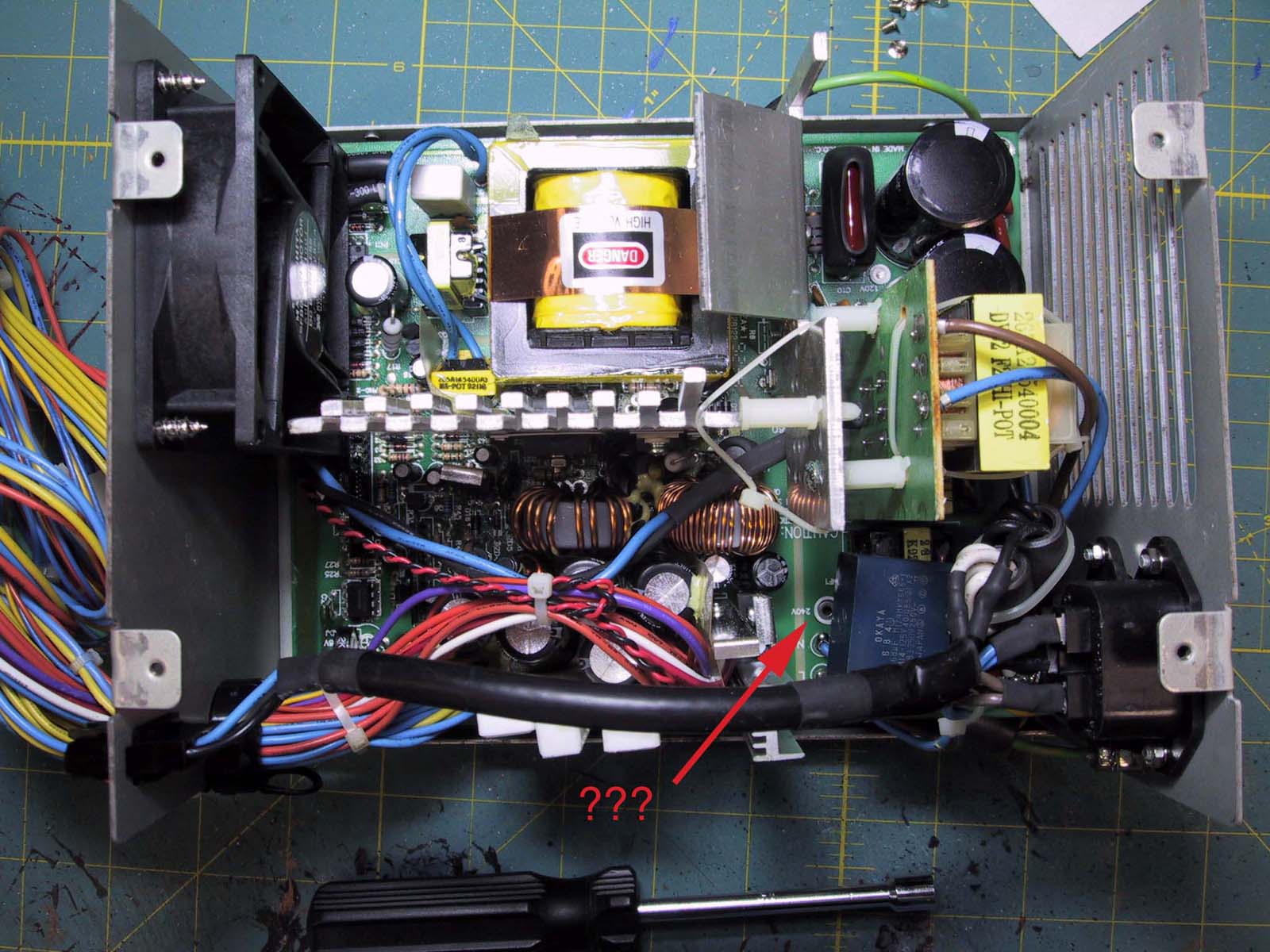 Amiga A3000T Power Supply D