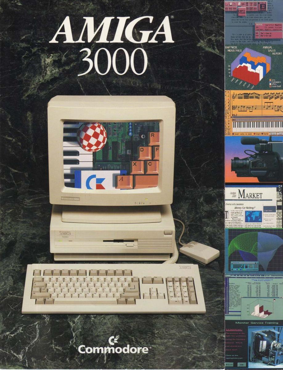 Amiga 3000 brochure