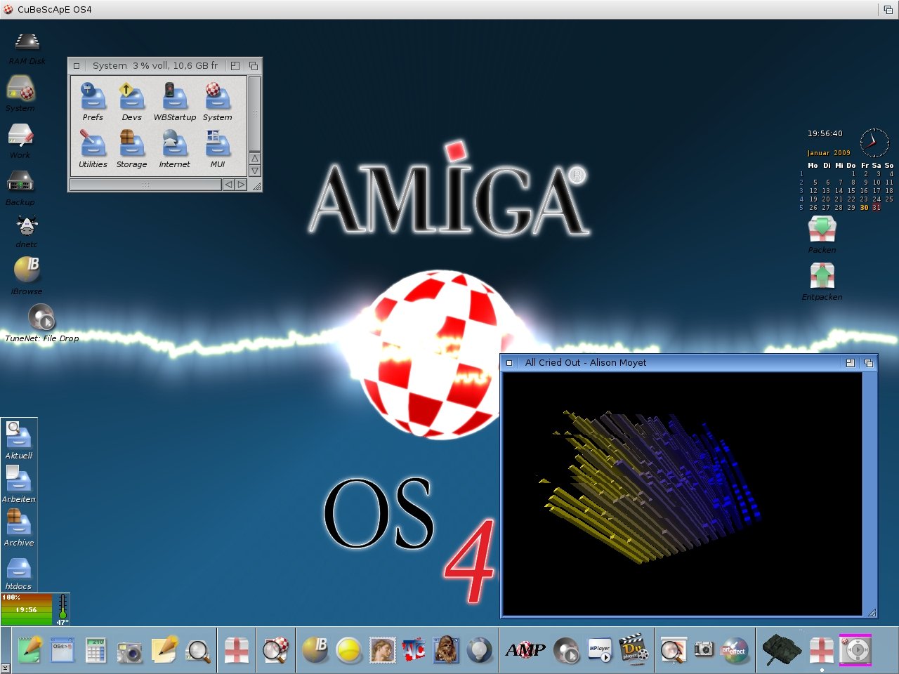 AmigaOS 4.1 Workbench 2009