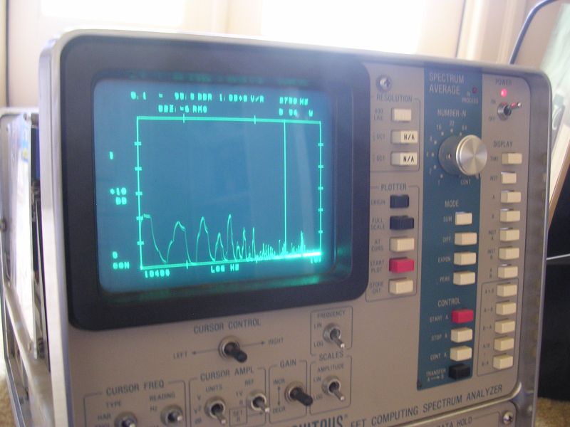 Nicolet 444 Spectrum Analyser I repaired.