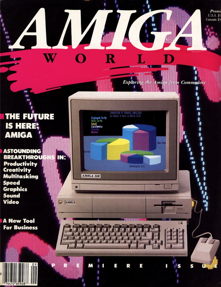 AmigaWorld Premiere Front Cover
