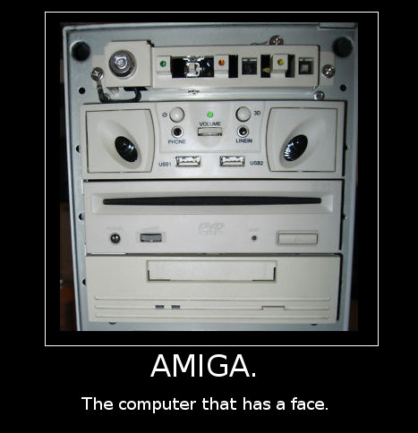 The computer that has a face.