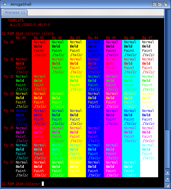 ANSI Colors