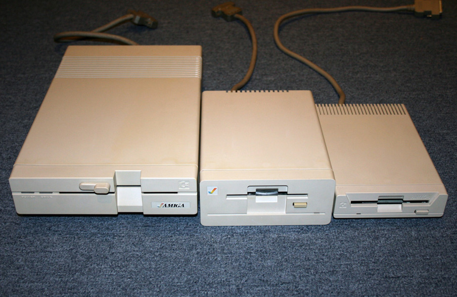 The Three Floppy Drives