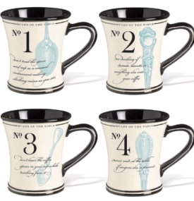 four mugs! or is it for mugs?
