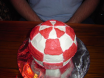Round Boing Ball Cake