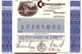 Stock Certificate sample