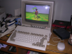My Amiga 600HD running Juggler Demo