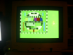 Color test pattern from Coco adapter to VGA monitor, green tint